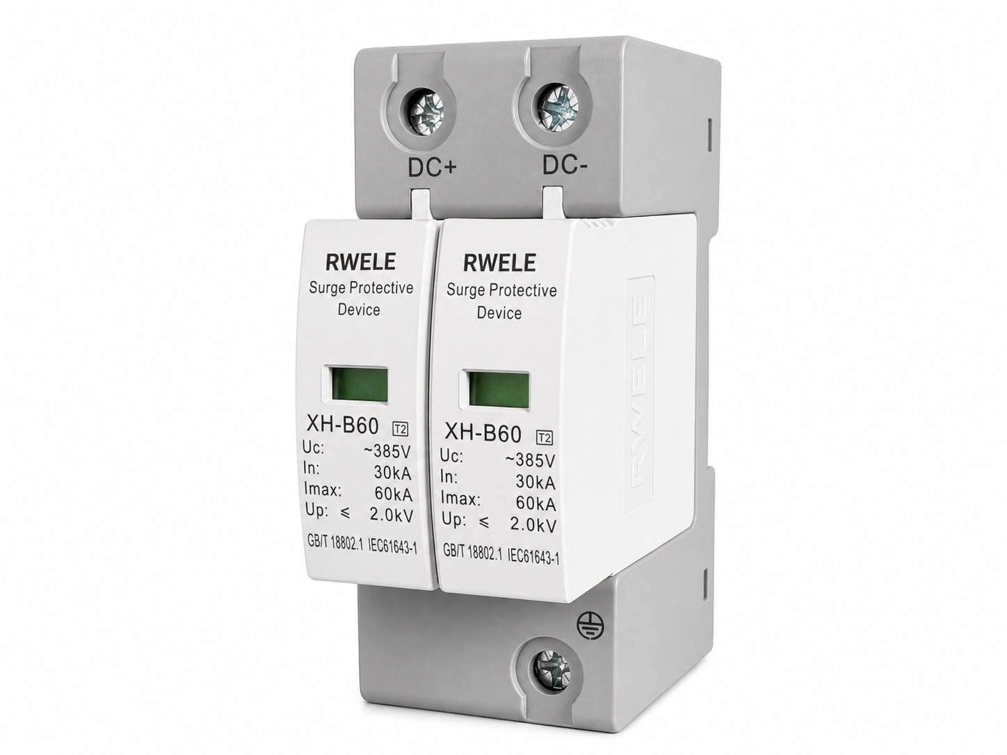 XH-B60 60kA Type 2 DC surge protection device